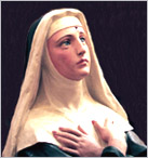 Saint Rita of Cascia from www.ChastitySF.com